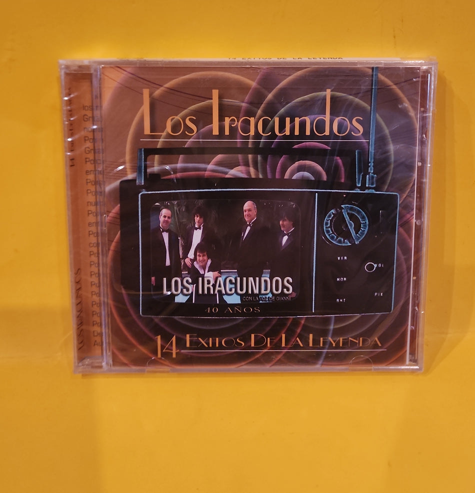 Los Iracundos - 14 Exitos De LA Leyenda - 2006 - 41410-2 New - Sealed - CDs
