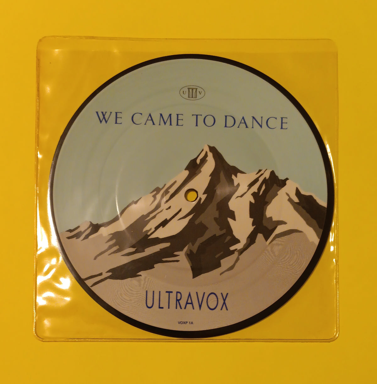 Ultravox - We Came To Dance (UK 7" Pic Disc) - 1983 - VOXP 1 Used - VG++ - Vinyl