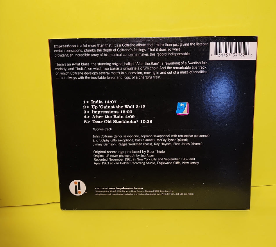 John Coltrane - Impressions - 2000 - 314 543 416-2 Used - EX - CDs