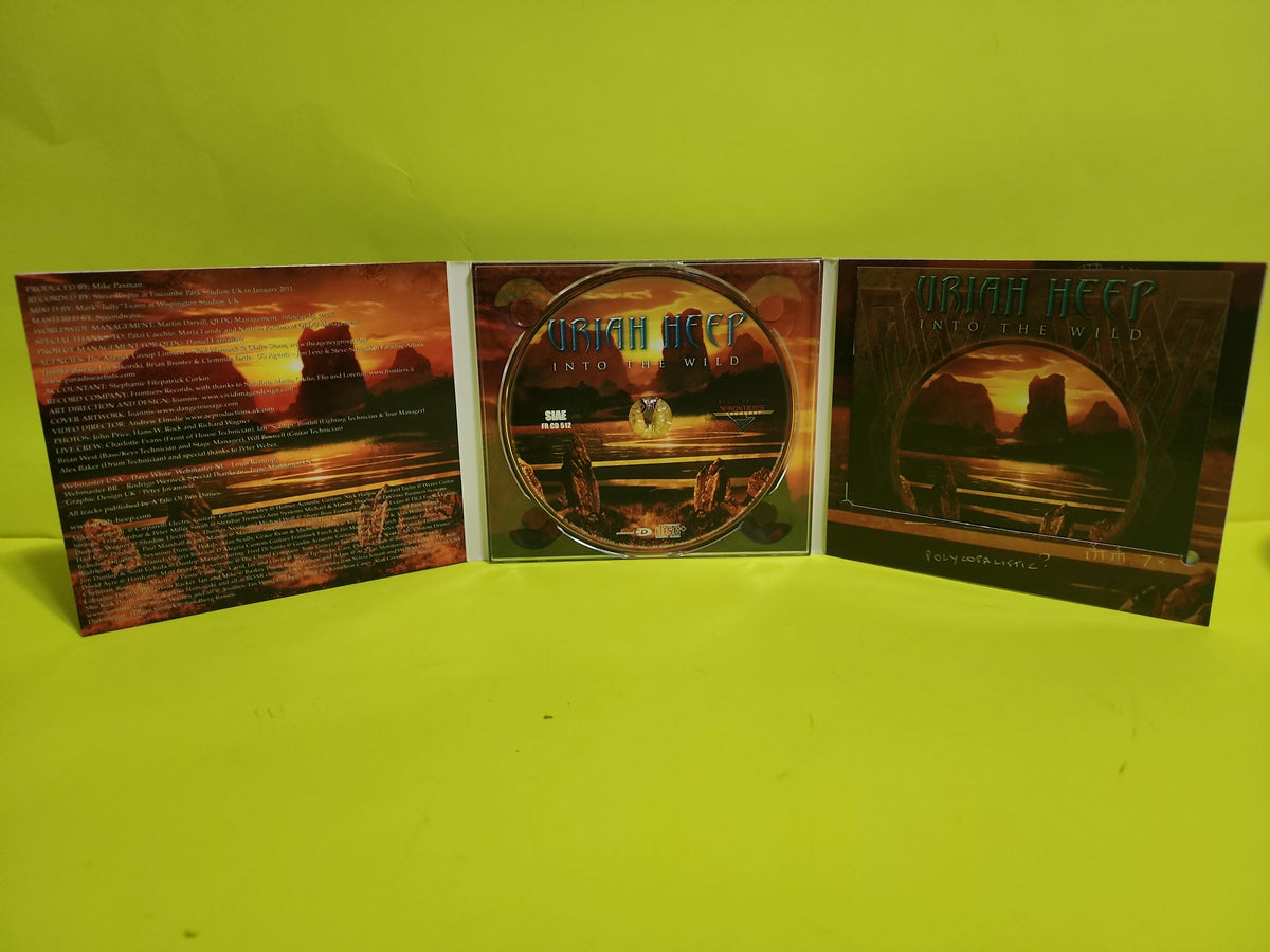 Uriah Heep - Into The Wild - 2011 - FR CD 512 Used - VG++ - CDs