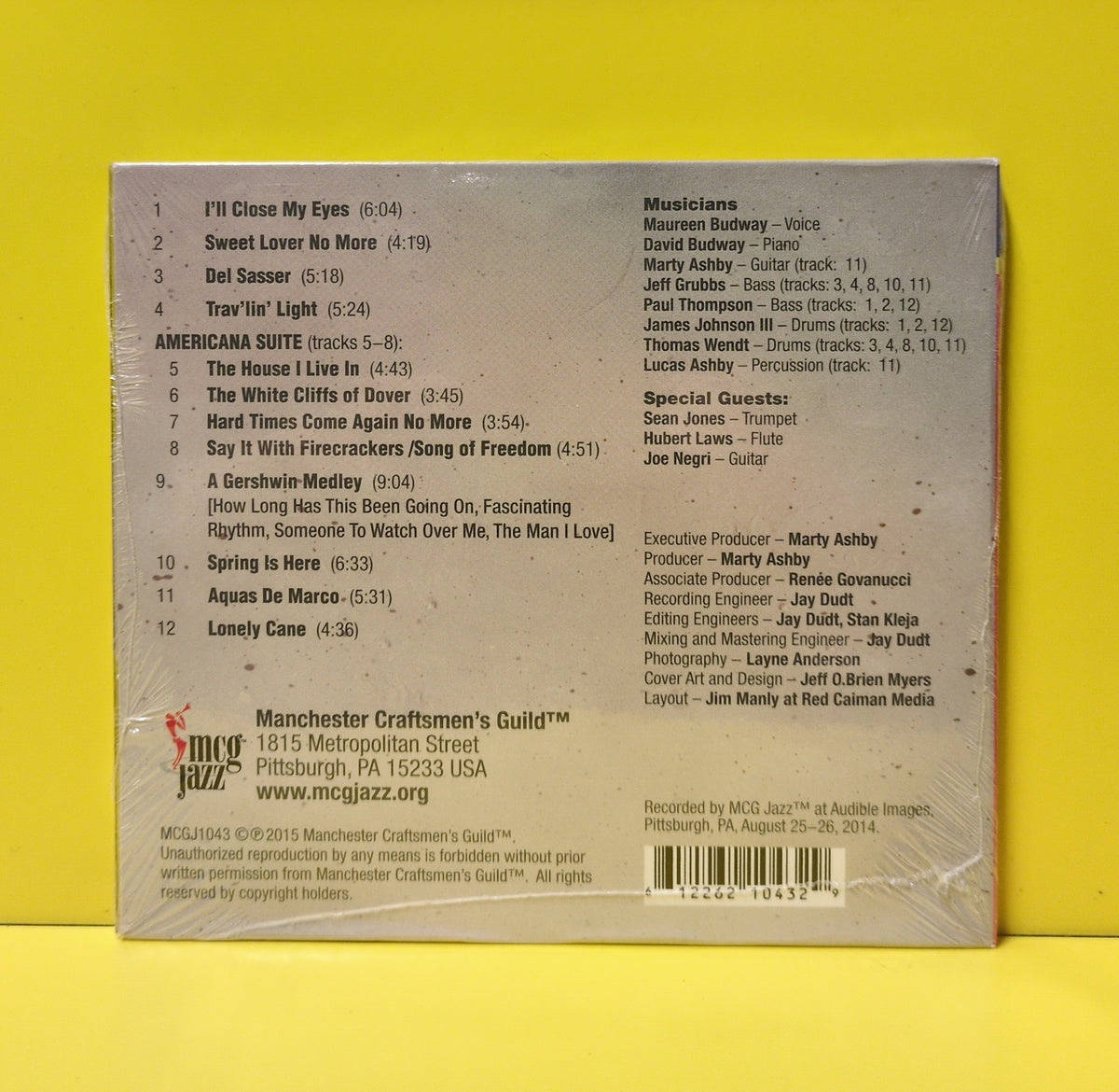 Maureen Budway - Sweet Candor - 2015 - MCGJ1043 New - Sealed - CDs