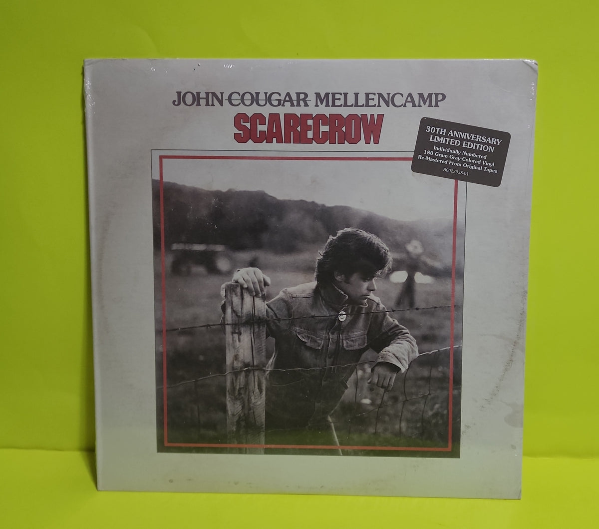 John Cougar Mellencamp  - Scarecrow / Promo / RSD 2015 30th Anniversary Limited Edition Numbered + Colored # 2202 - 2015 - B0023938-01 New - Sealed - Vinyl