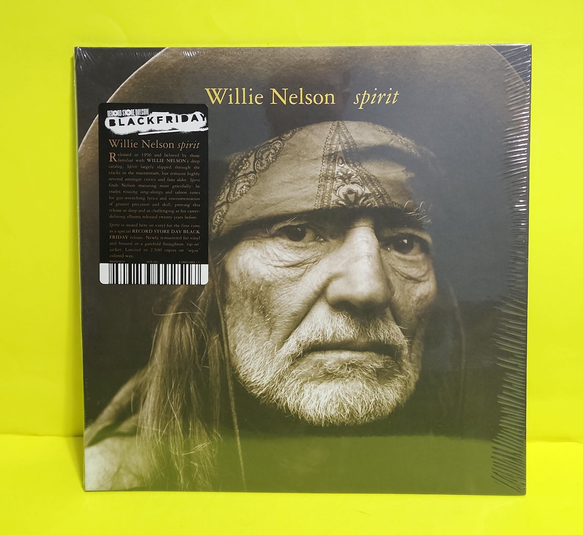 Willie Nelson - Spirit / RSD 2017 Limited Edition to 2500 Copie. - 2017 - MCR 925 New - Sealed - Vinyl