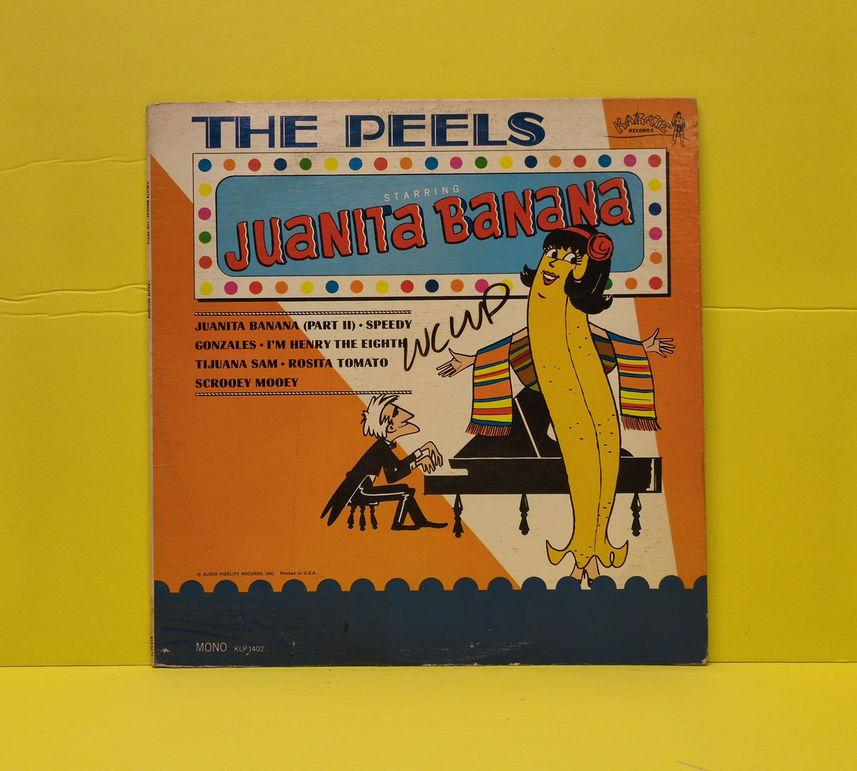 The Peels - Juanita Banana - 1966 - KLP 1402 Used - VG++ - Vinyl - Mono - Promo