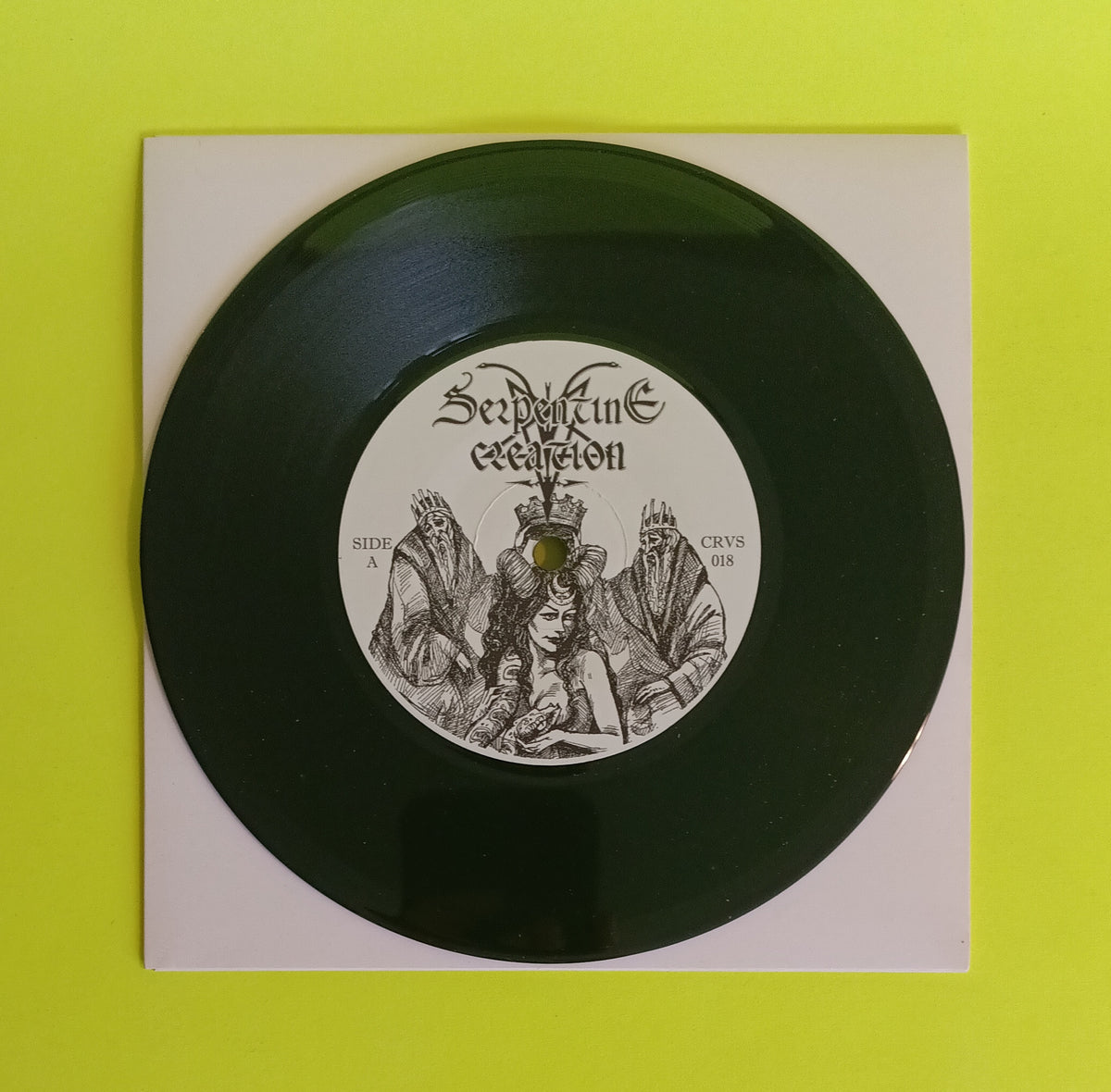 Serpentine Creation - Ave Eva (Bulgaria Black Metal 7") - 2018 - CRVS018 New - NM - Vinyl