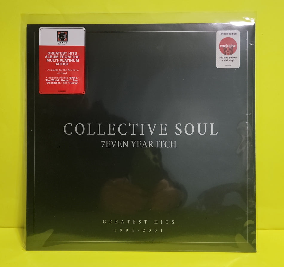 Collective Soul - 7even Year Itch: Greatest Hits 1994-2001 - 2023 - CR00669 New - Sealed - Vinyl