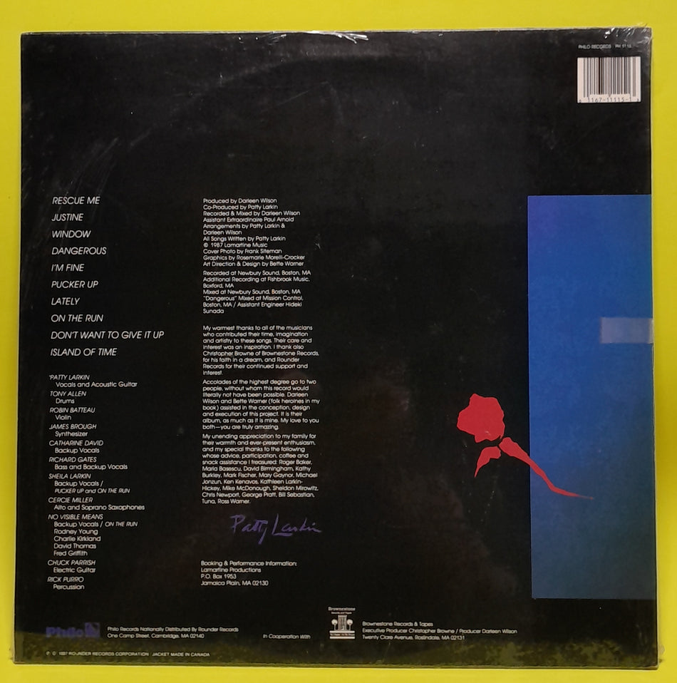 Patty Larkin - I'm Fine - 1987 - PH 1115 New - Sealed - Vinyl