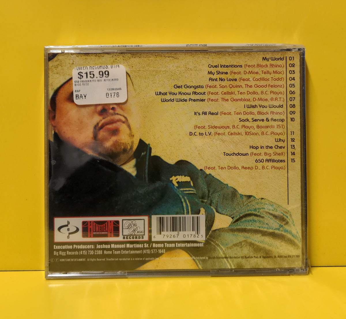 Big Rigg - 650 Originated Bay Affiliated - 2003 - 0178-2 New - Sealed - CDs