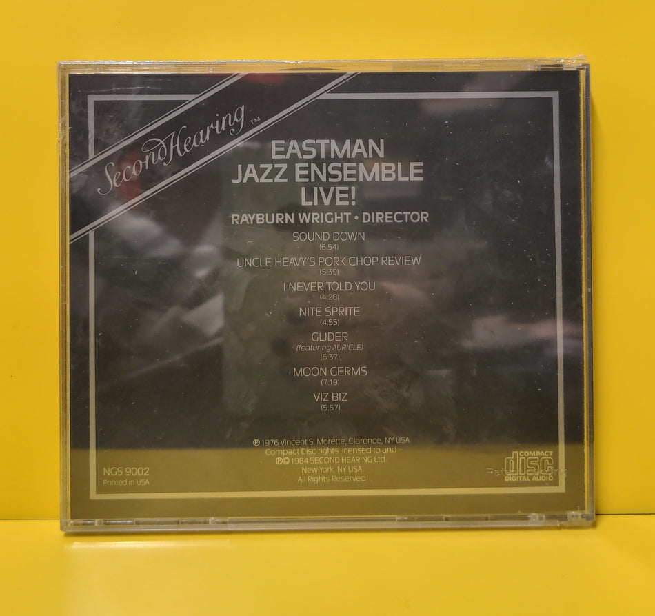 Eastman Jazz Ensemble  - Live! - 1984 - NGS 9002 New - Sealed - Reissue - CDs