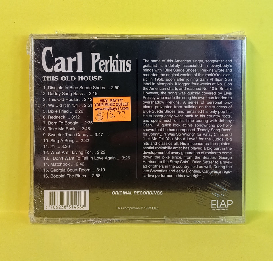 Carl Perkins - This Old House - 1993 - 50171902 New - Sealed - CDs