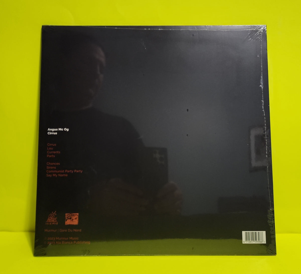 Antonio Tavoni Angus McOg - Cirrus - 2023 - Murmur006 New - Sealed - Vinyl