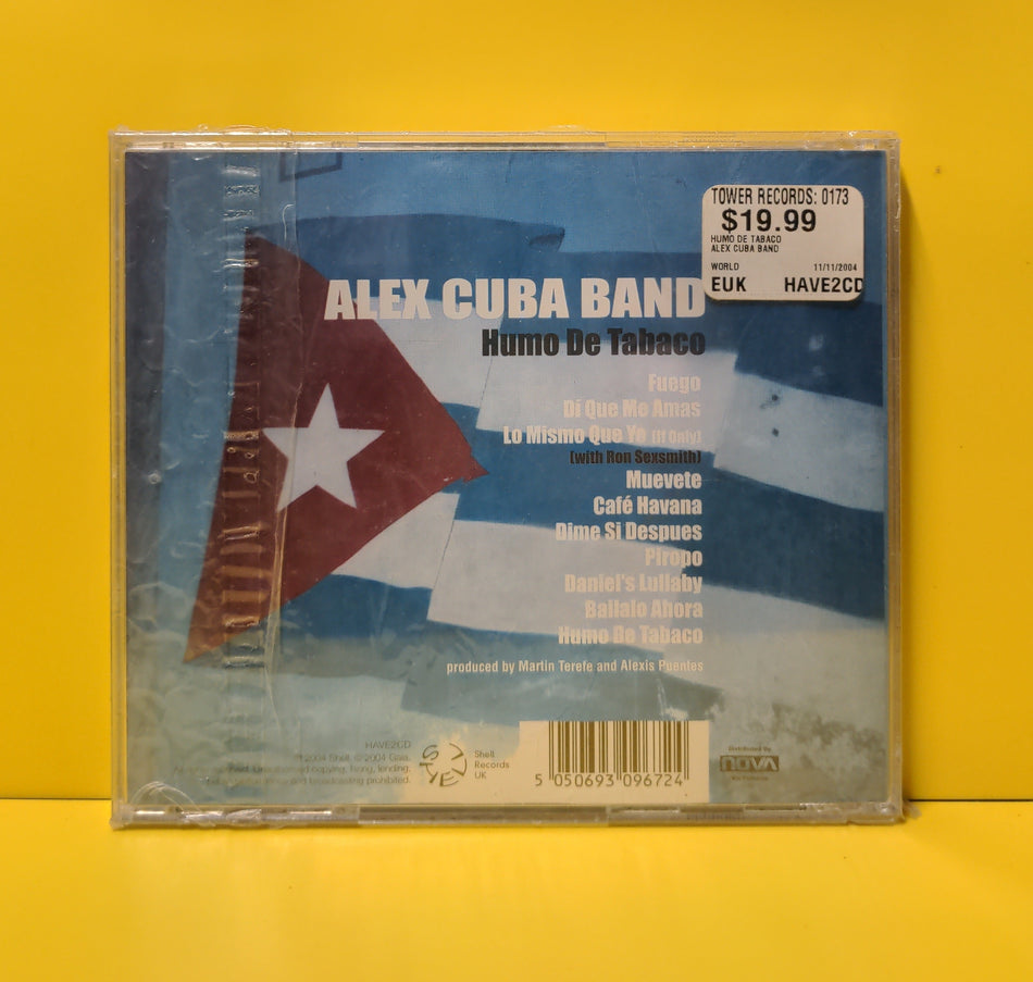 Alex Cuba Band - Humo De Tabaco - 2004 - HAVE2CD New - Sealed - CDs