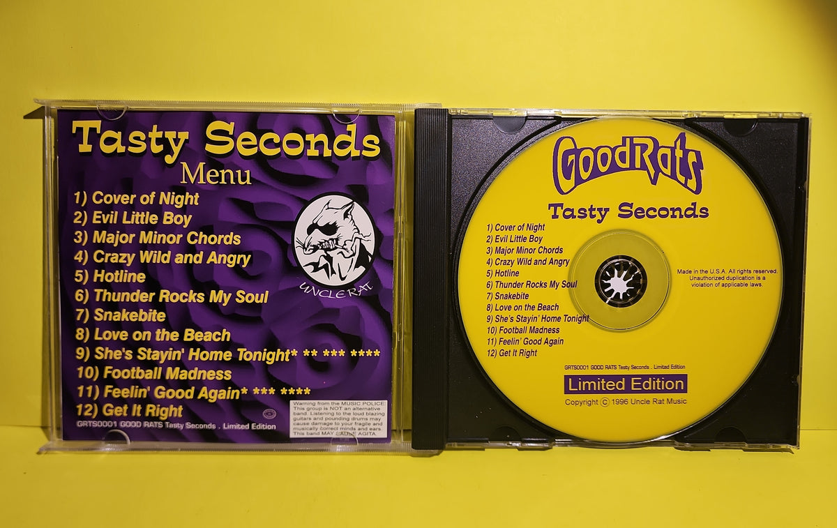 Good Rats - Tasty Seconds - 1996 - GRTS0001 Used - EX - CDs