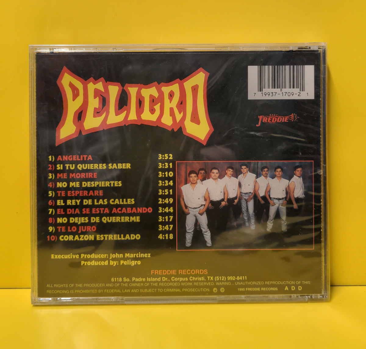 Peligro  - Angelita - 1995 - FRCD-1709 New - Sealed - CDs