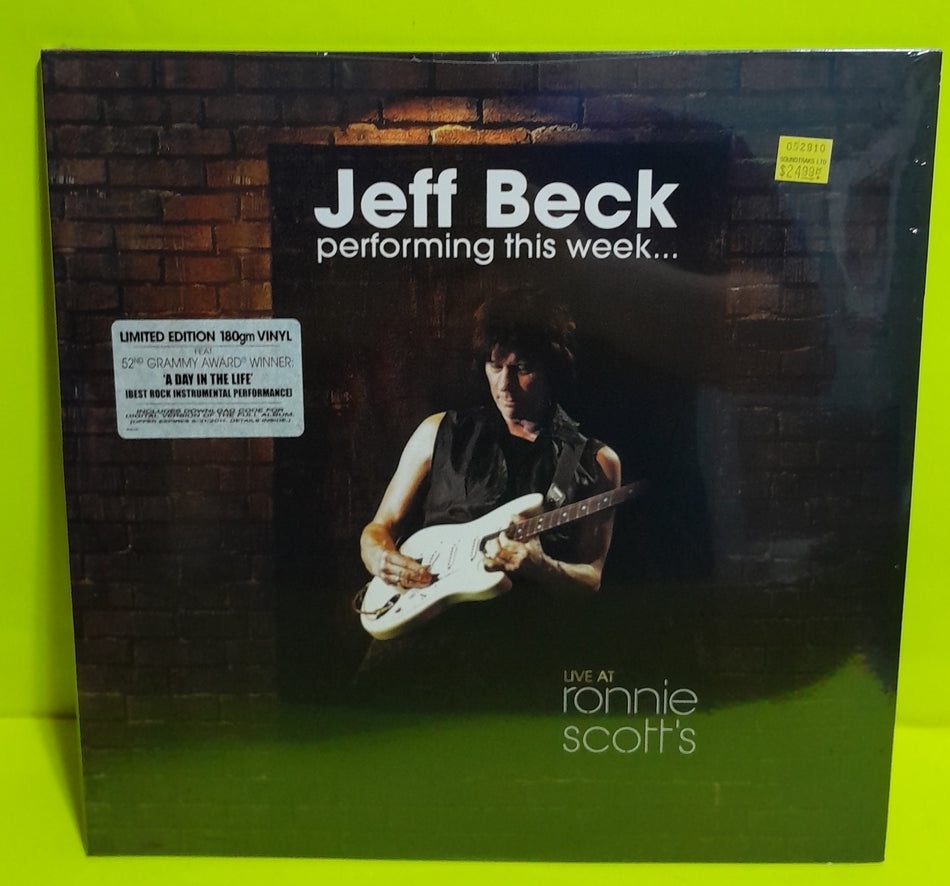 Jeff Beck - Jeff Beck Performing This Week...Live At Ronnie Scott's - 2008 - ER201501 New - Sealed - Vinyl