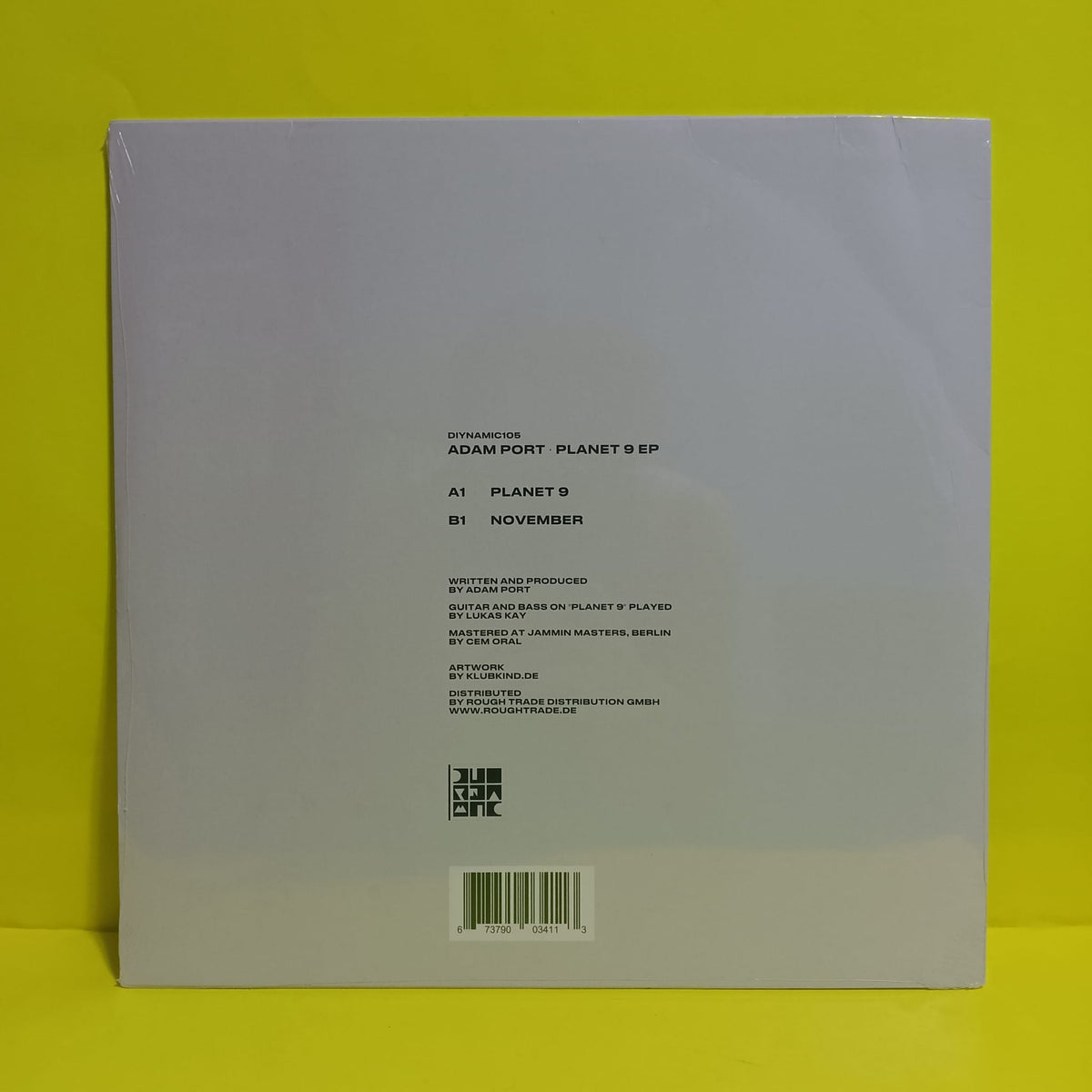 Adam Port - Planet 9 EP - 2018 - DIYNAMIC 105 New - Sealed - Vinyl