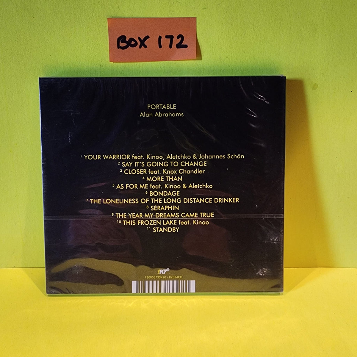 Portable - Alan Abrahams - 2016 - K7 334CD New - Sealed - CDs