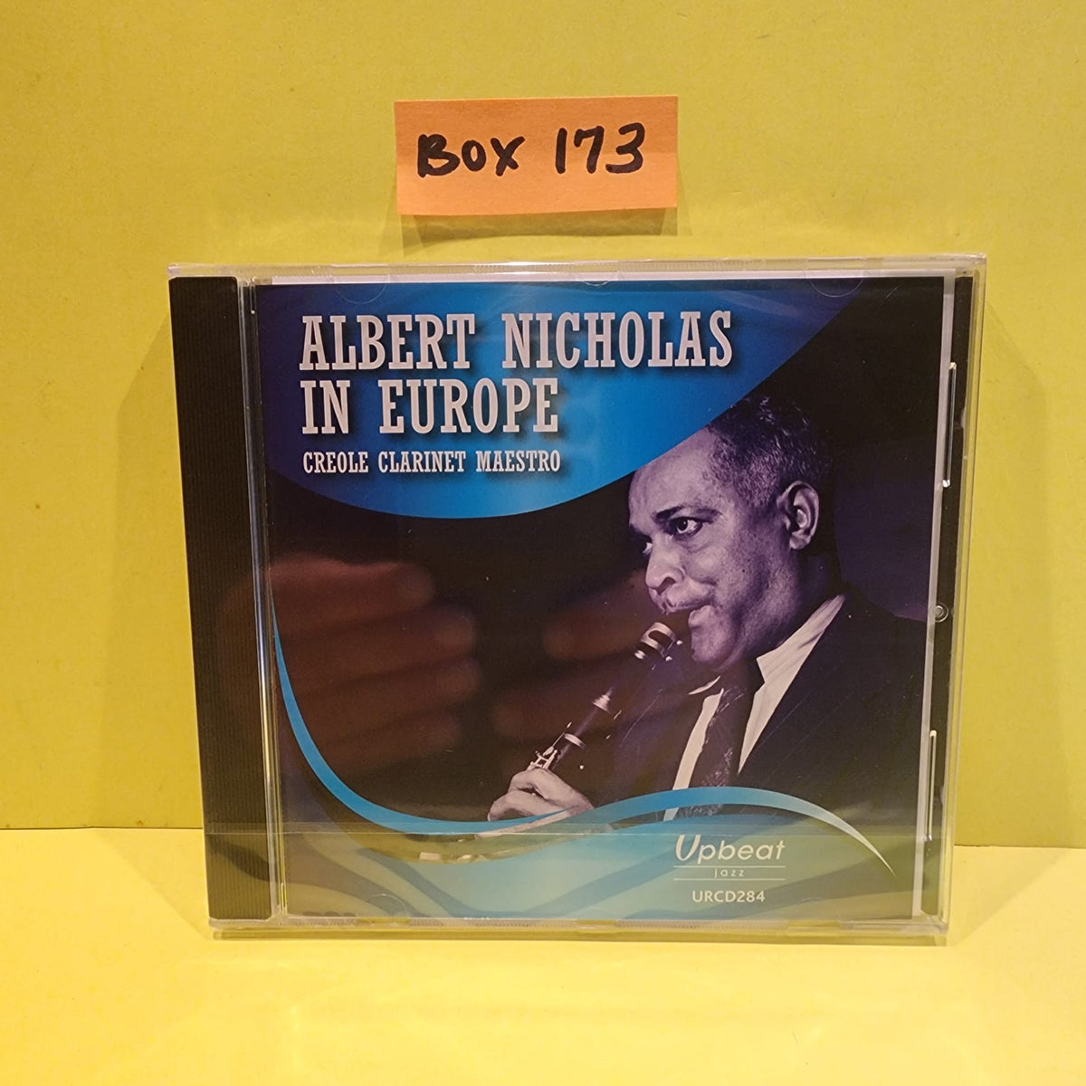 Albert Nicholas  - Albert Nicholas in Europe: Creole Clarinet Maestro  - 2018 - URCD284 New - Sealed - CDs