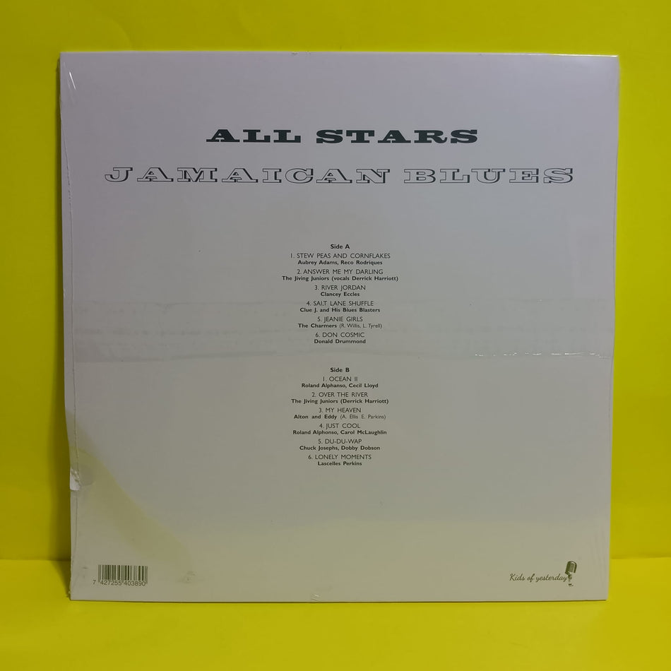 Various - All Stars Jamaican Blues - 2023 - KOY001 New - Sealed - Vinyl