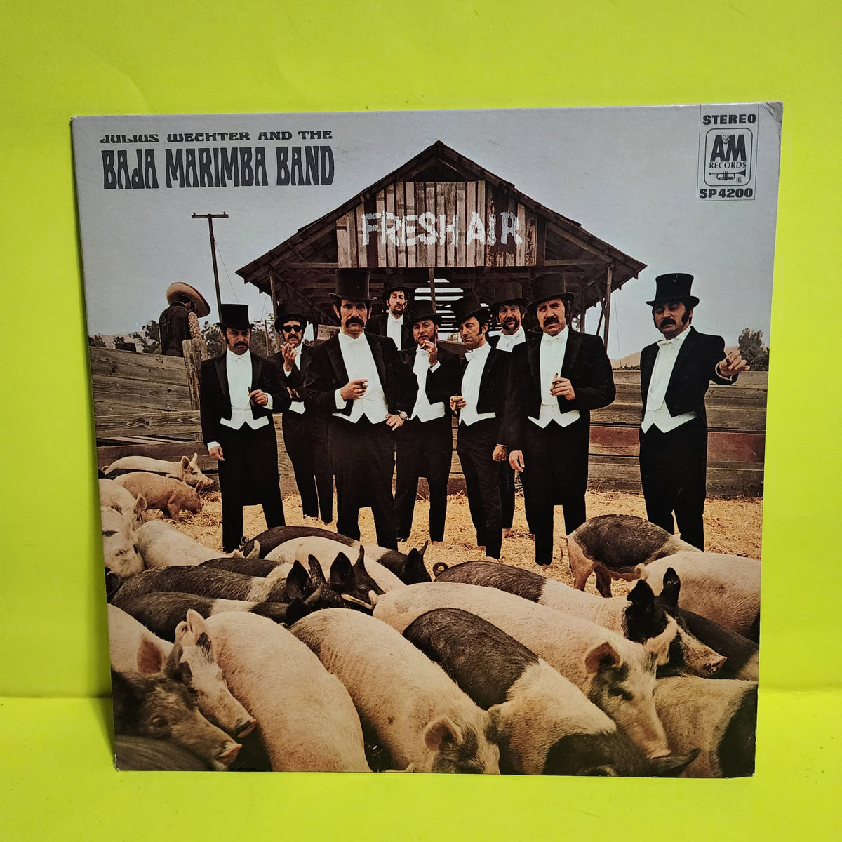 Julius Wechter and The Baja Marimba Band  - Fresh Air / Promo - 1969 - SP 4200 Used - VG++ - Vinyl