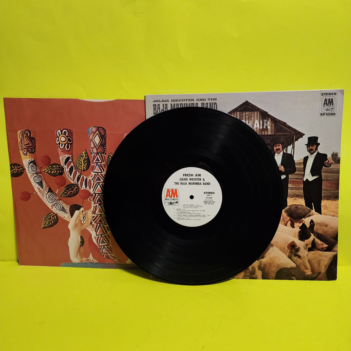 Julius Wechter and The Baja Marimba Band  - Fresh Air / Promo - 1969 - SP 4200 Used - VG++ - Vinyl