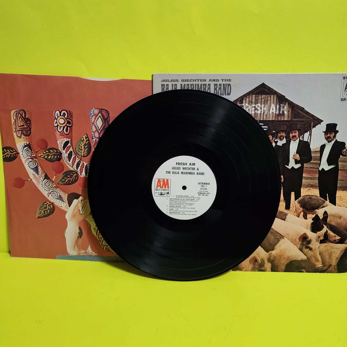 Julius Wechter and The Baja Marimba Band  - Fresh Air / Promo - 1969 - SP 4200 Used - VG++ - Vinyl
