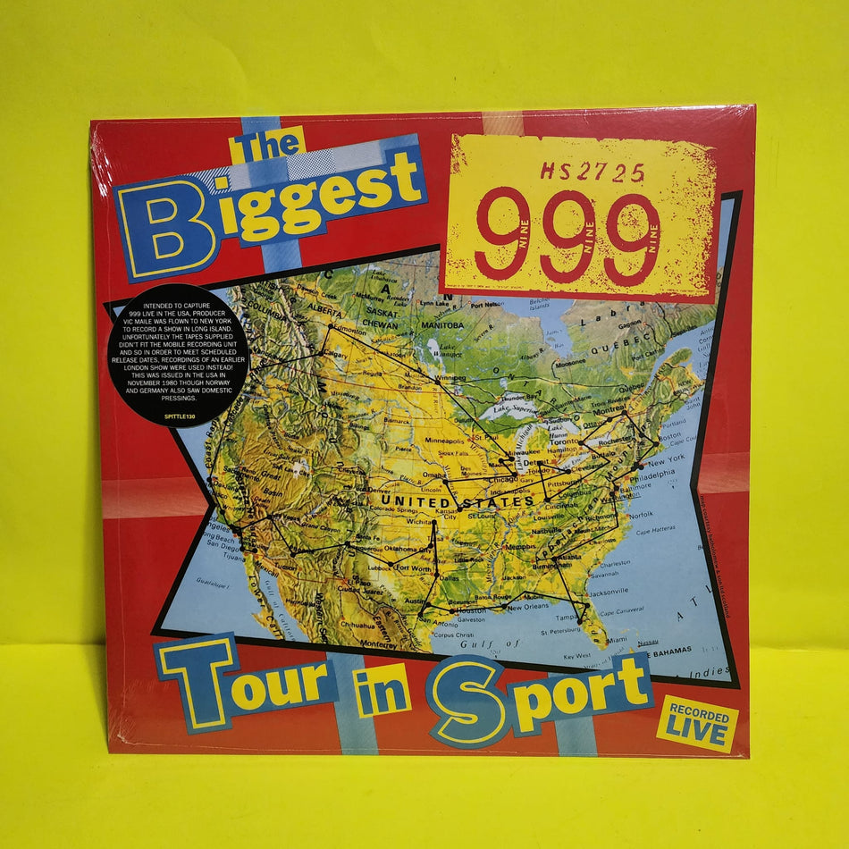 999 - The Biggest Tour In Sport - 2022 - SPITTLE130 New - Sealed - Vinyl
