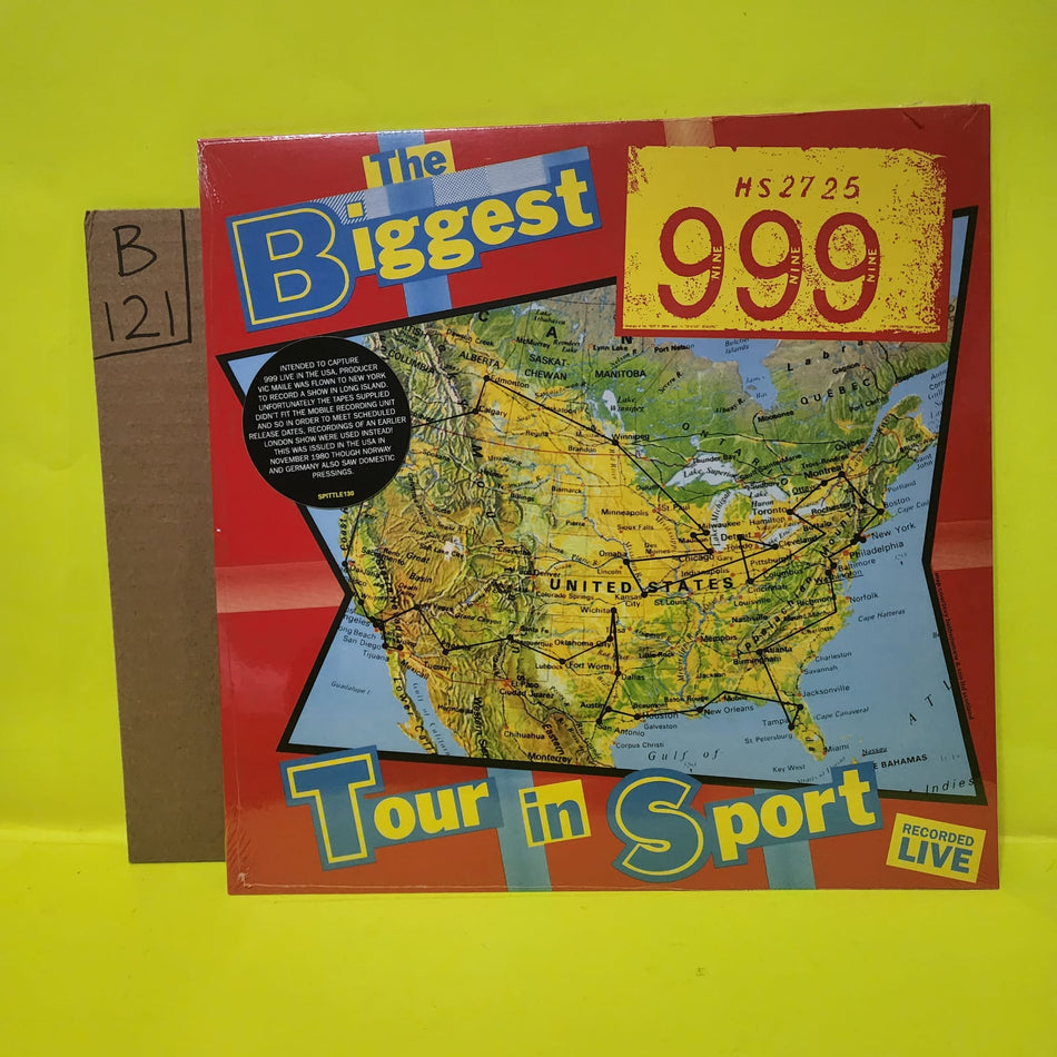 999 - The Biggest Tour In Sport - 2022 - SPITTLE130 New - Sealed - Vinyl