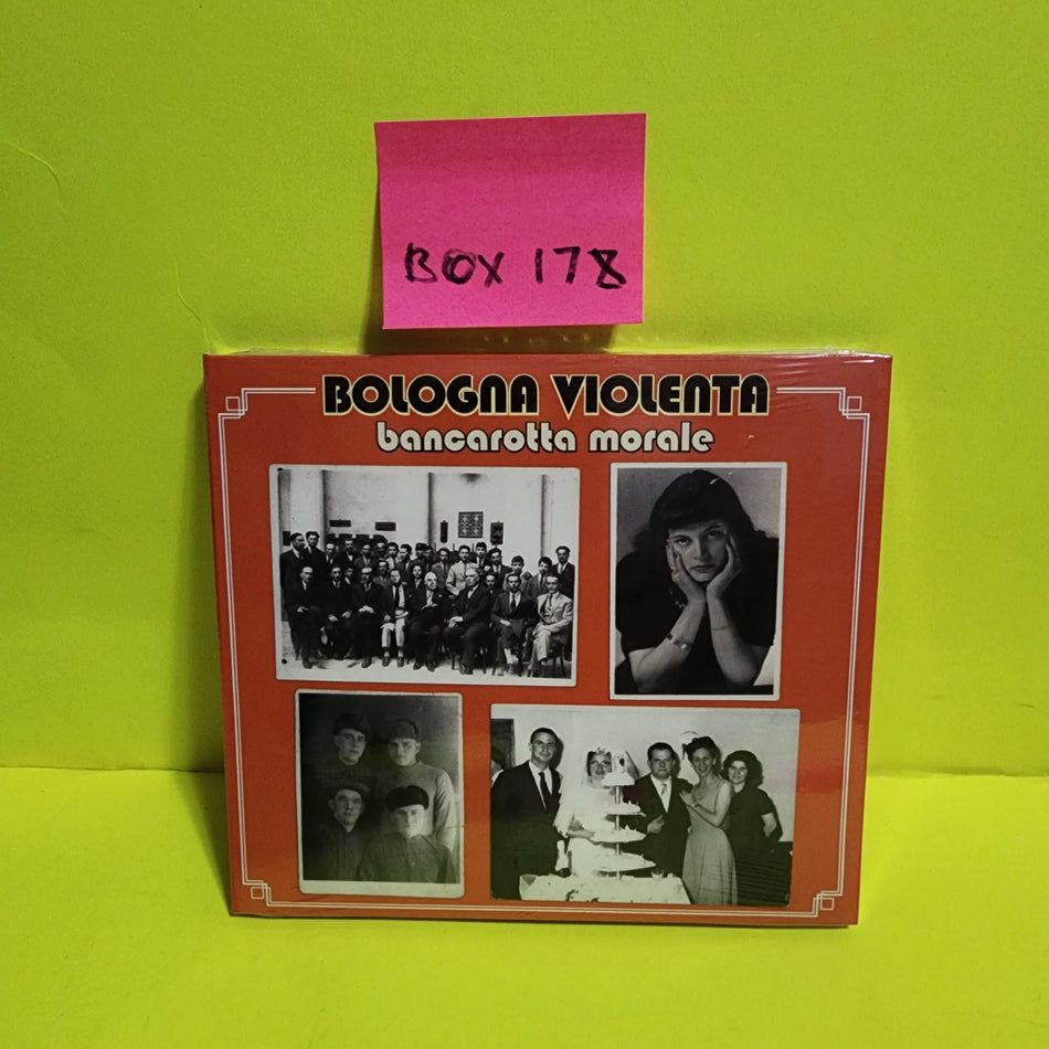Bologna Violenta - Bancarotta Morale - 2020 - ODR078 New - Sealed - CDs