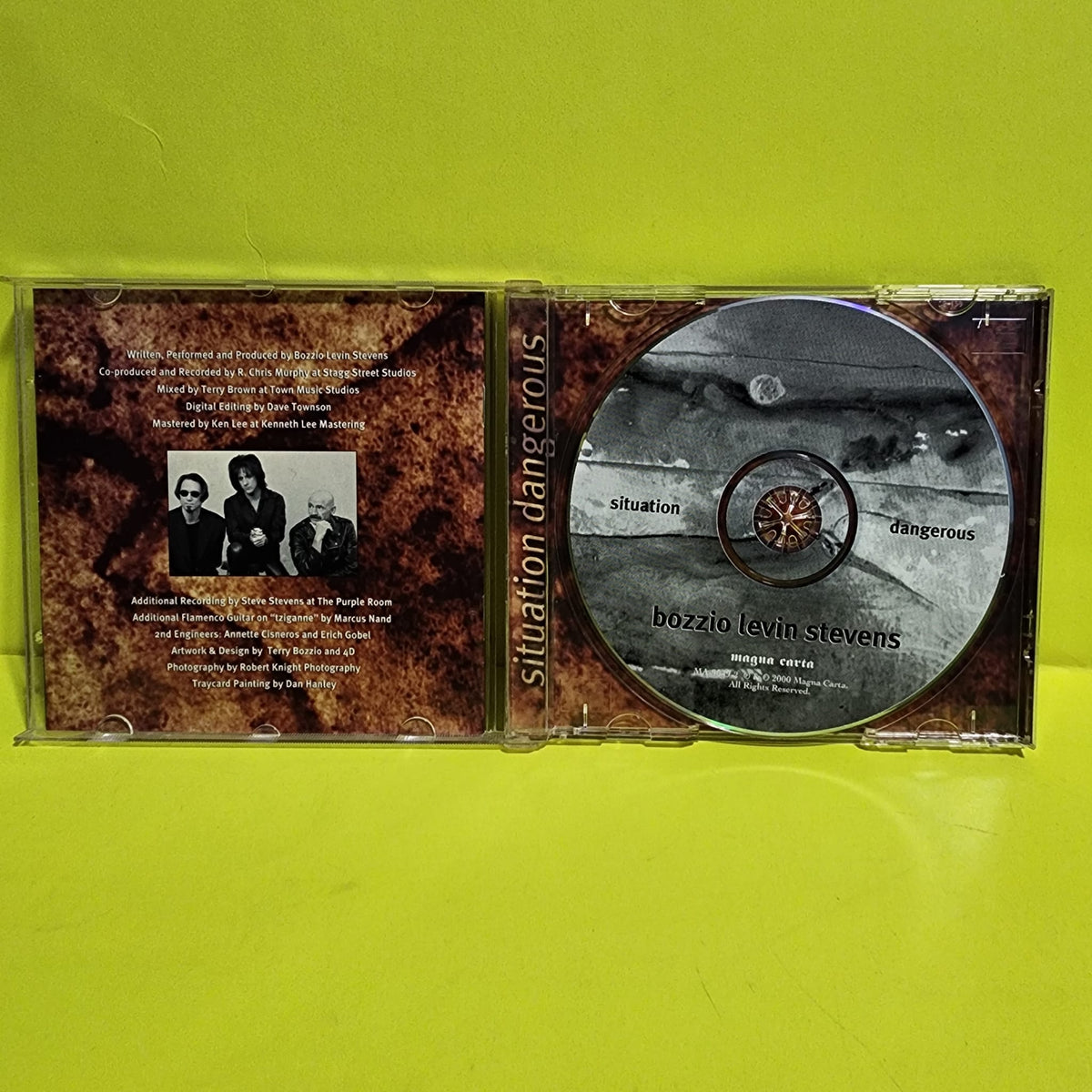 Bozzio Levin Stevens - Situation Dangerous - MA-9049-2 Used - VG++ - CDs