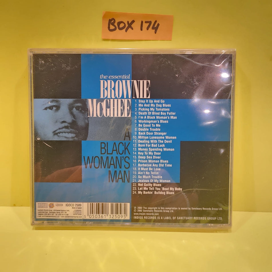Brownie McGhee - Black Woman's Man (The Essential Brownie McGhee) - 2002 - IGOCD 2509 New - Sealed - CDs