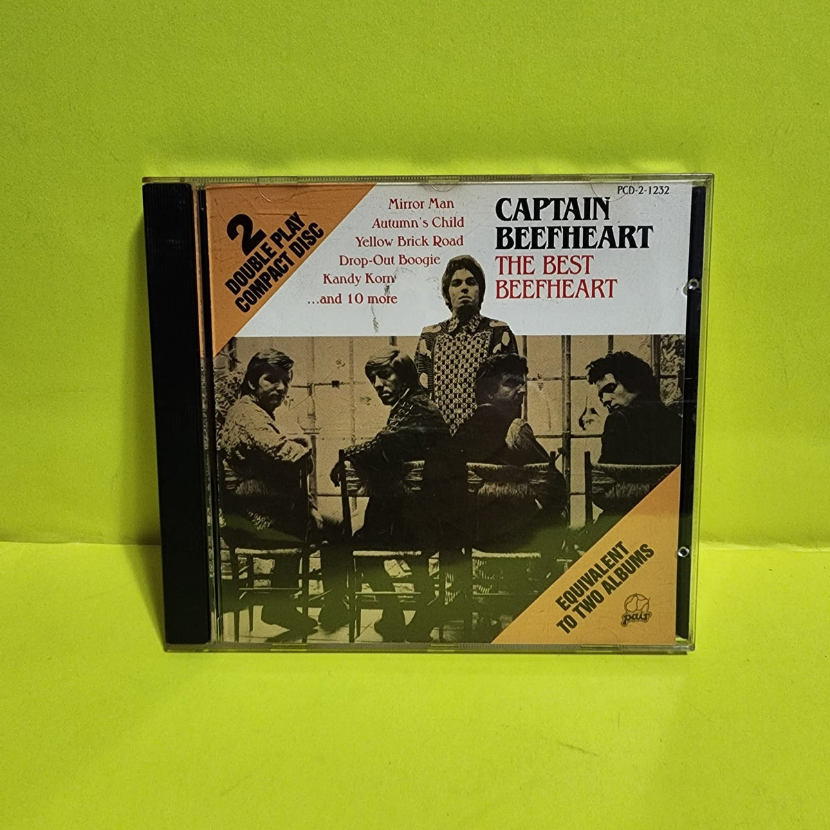 Captain Beefheart - The Best Beefheart - 1989 - PCD-2-1232 Used - VG++ - CDs