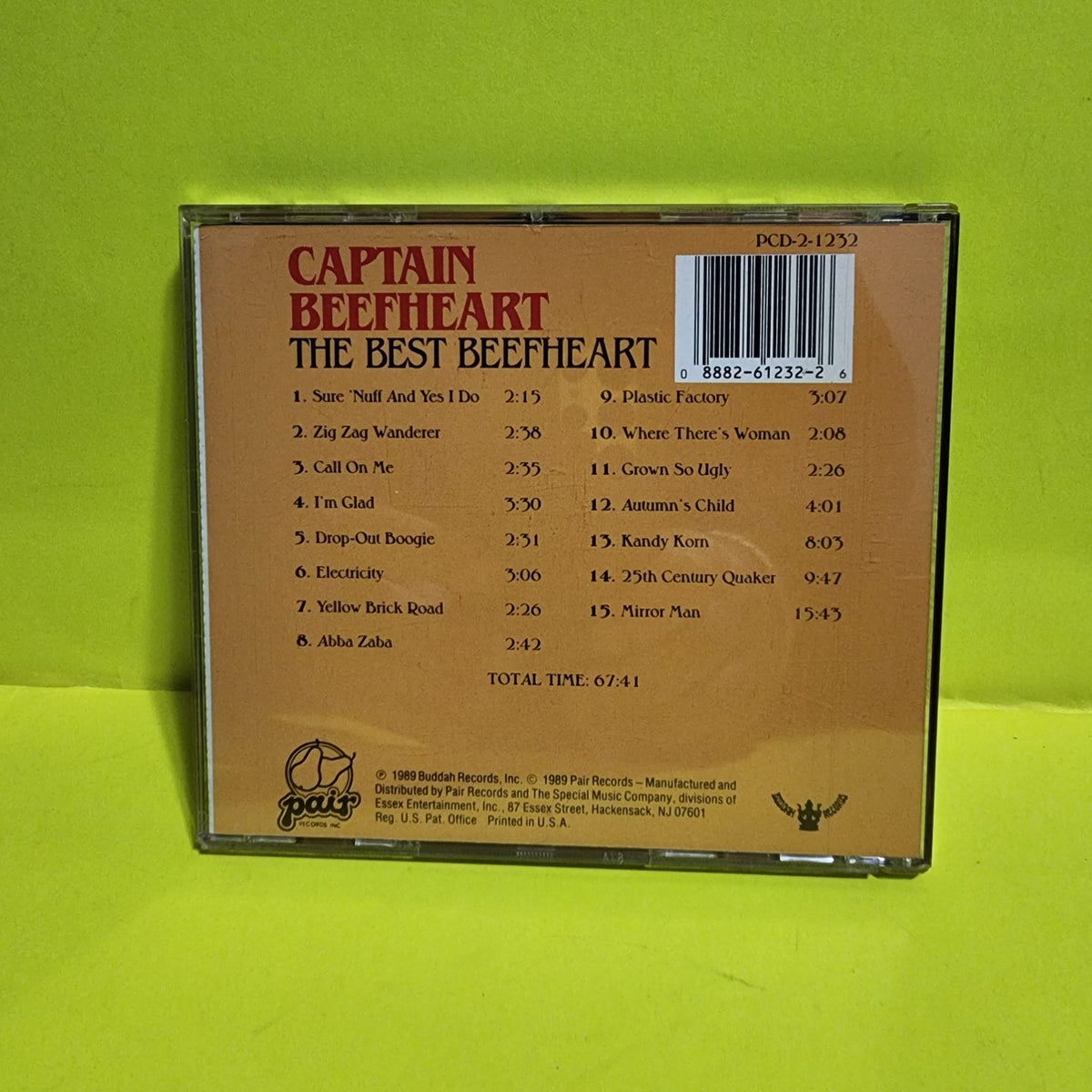 Captain Beefheart - The Best Beefheart - 1989 - PCD-2-1232 Used - VG++ - CDs