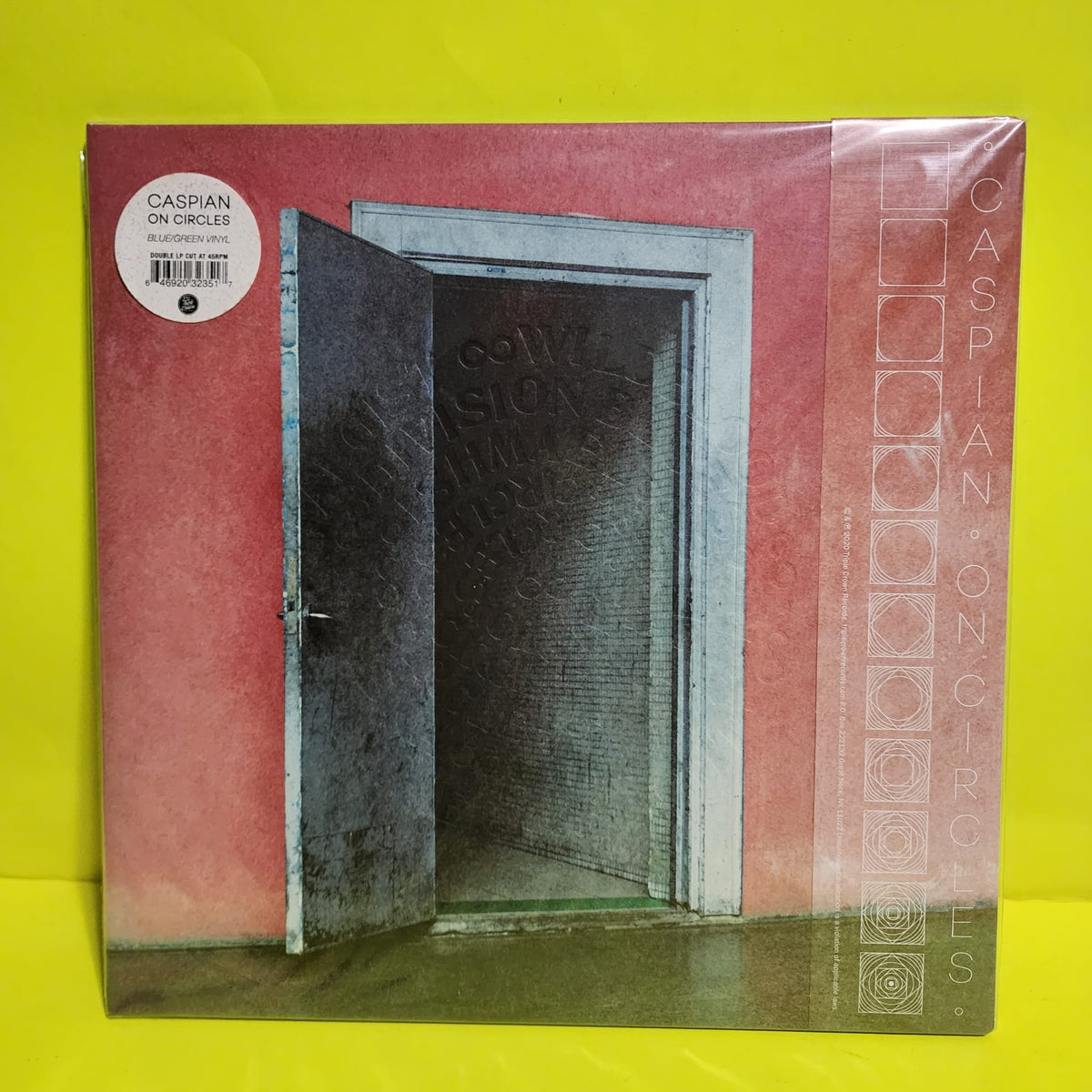 Caspian  - On Circles / Color Vinyl 45RPM - 2020 - TCR03235 New - Sealed - Vinyl