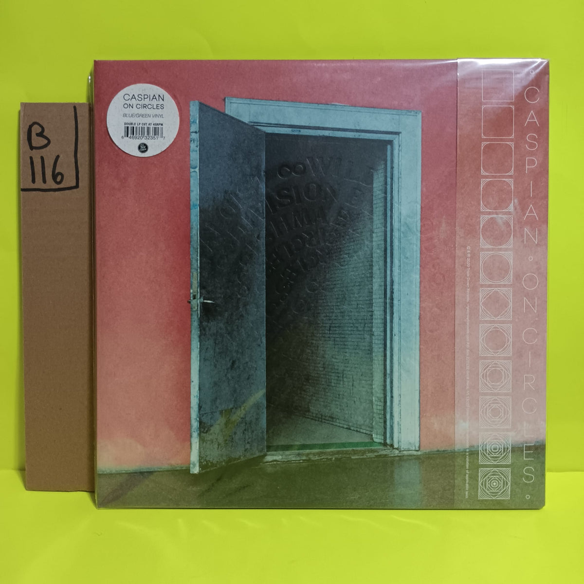 Caspian  - On Circles / Color Vinyl 45RPM - 2020 - TCR03235 New - Sealed - Vinyl