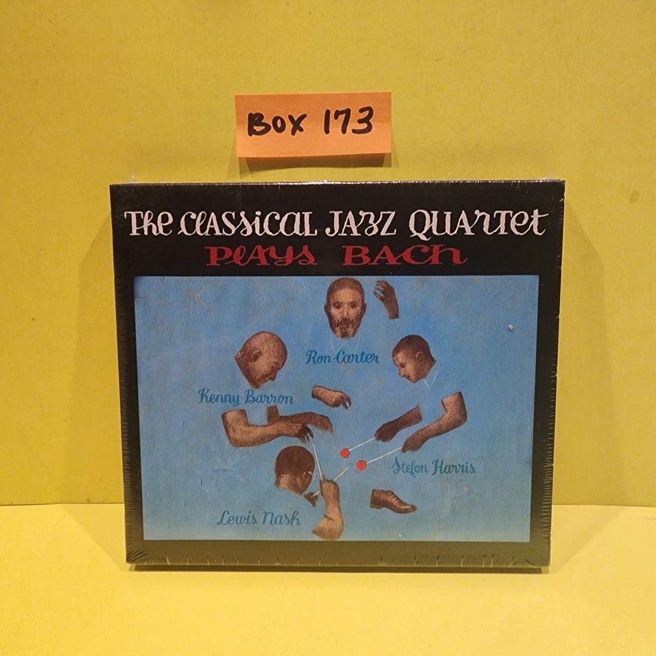 The Classical Jazz Quartet - Plays Bach - 2002 - 5508-2 New - Sealed - CDs
