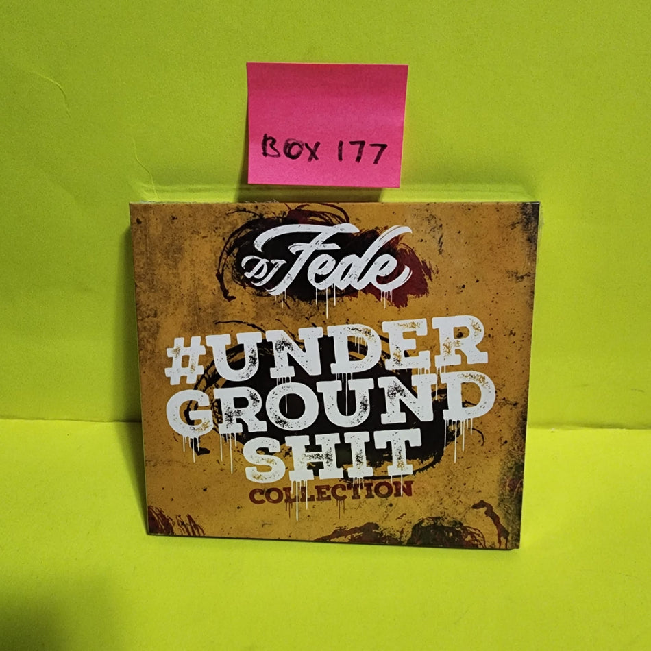 DJ Fede - # Under Ground Shit - 2020 - ODRO77CD New - Sealed - CDs