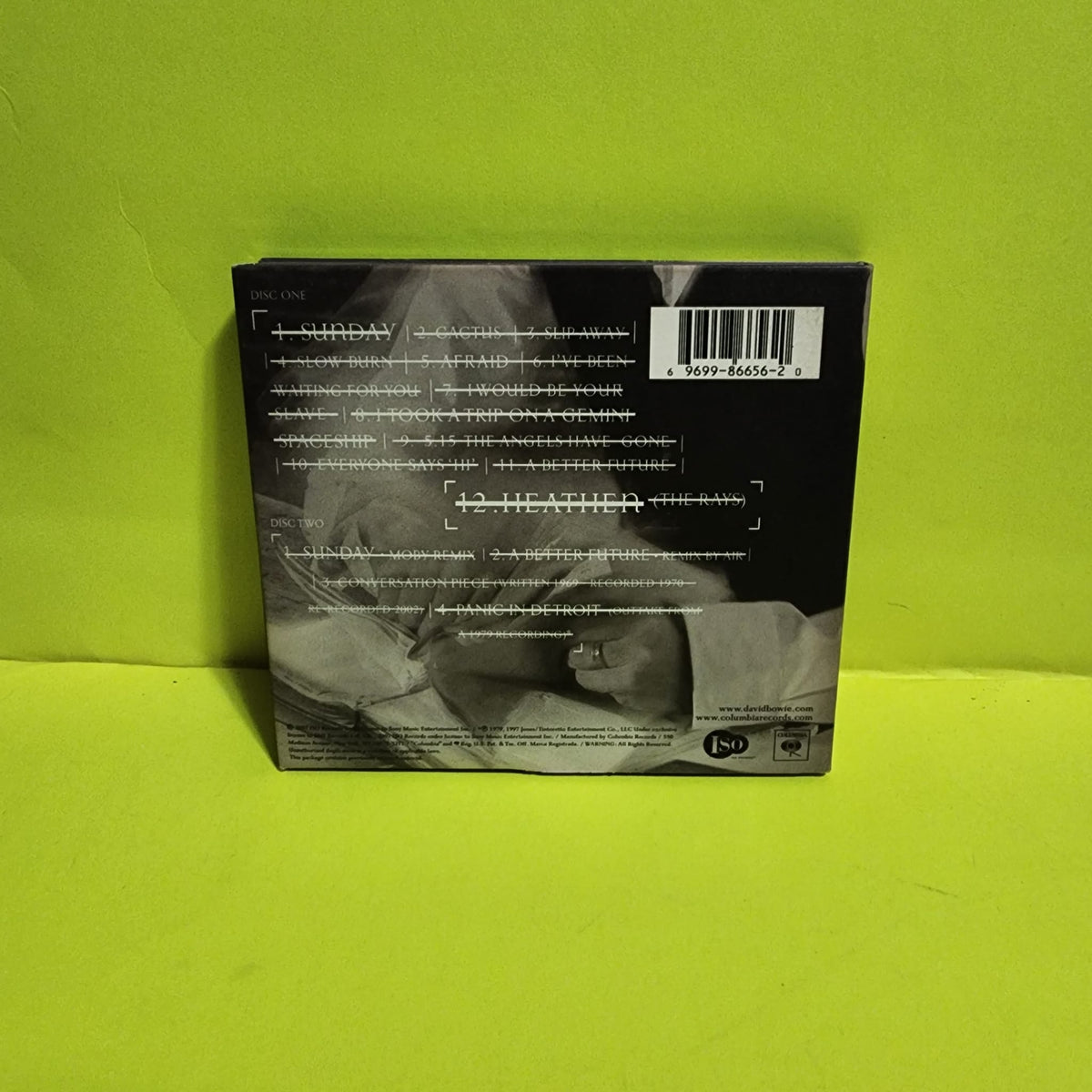 David Bowie - Heathen / 3 CDs Set - 2002 - CK 86656 Used - VG++ - CDs