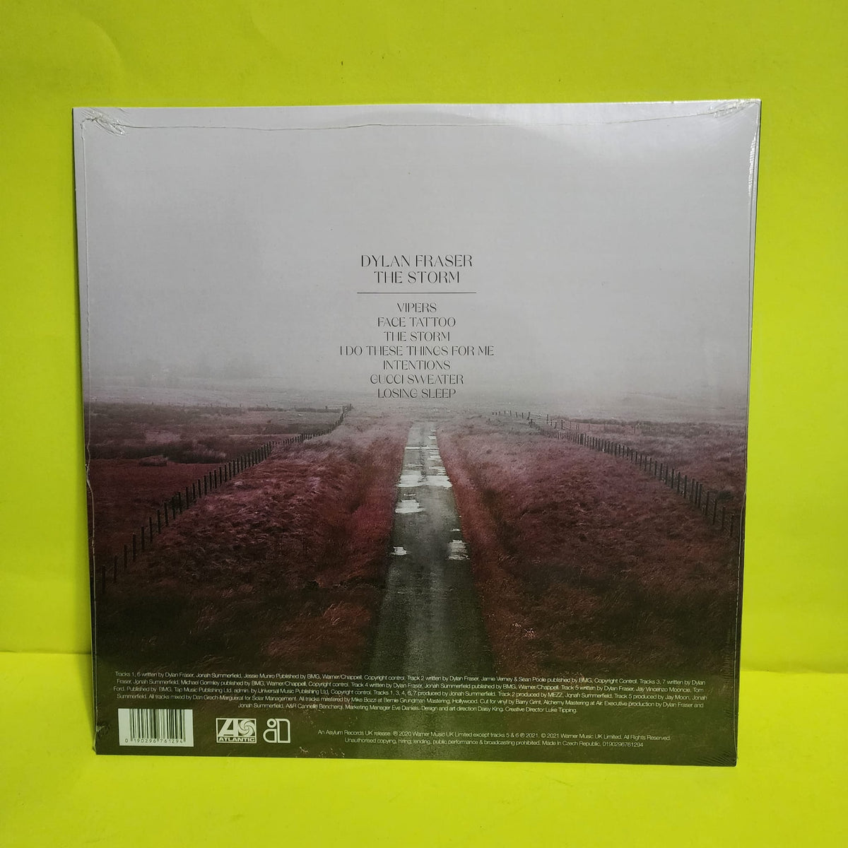 Dylan Fraser - The Storm - 2021 - 0190296761294 New - Sealed - Vinyl