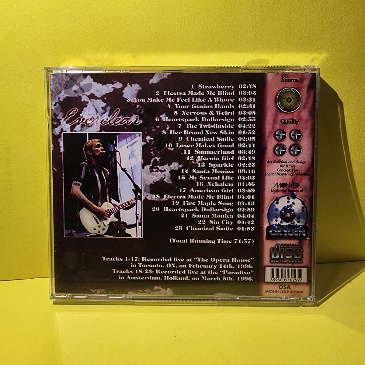 Everclear - Highly Abrasive - 1996 - OXY 075 New - NM - CDs