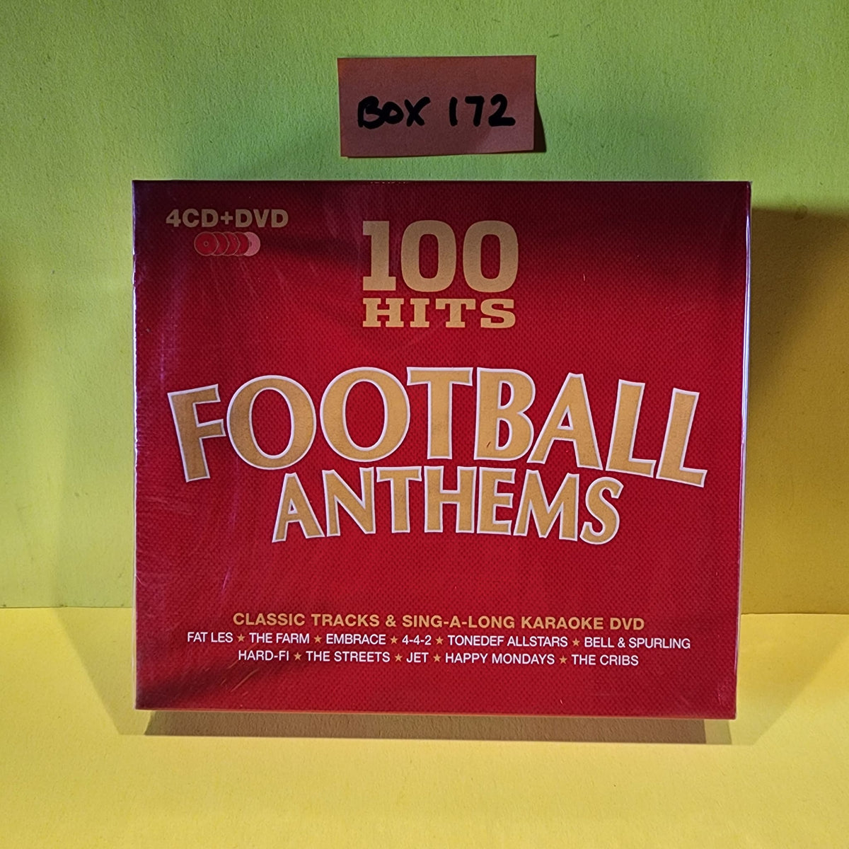 Various - Football Anthems (100 Hits) - 2010 - DMG 100 055 New - Sealed - CDs