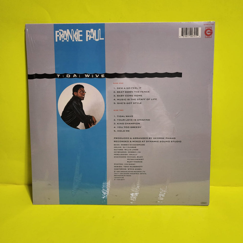 Frankie Paul - Tidal Wave - 2015 - GREL 79 New - Sealed - Vinyl