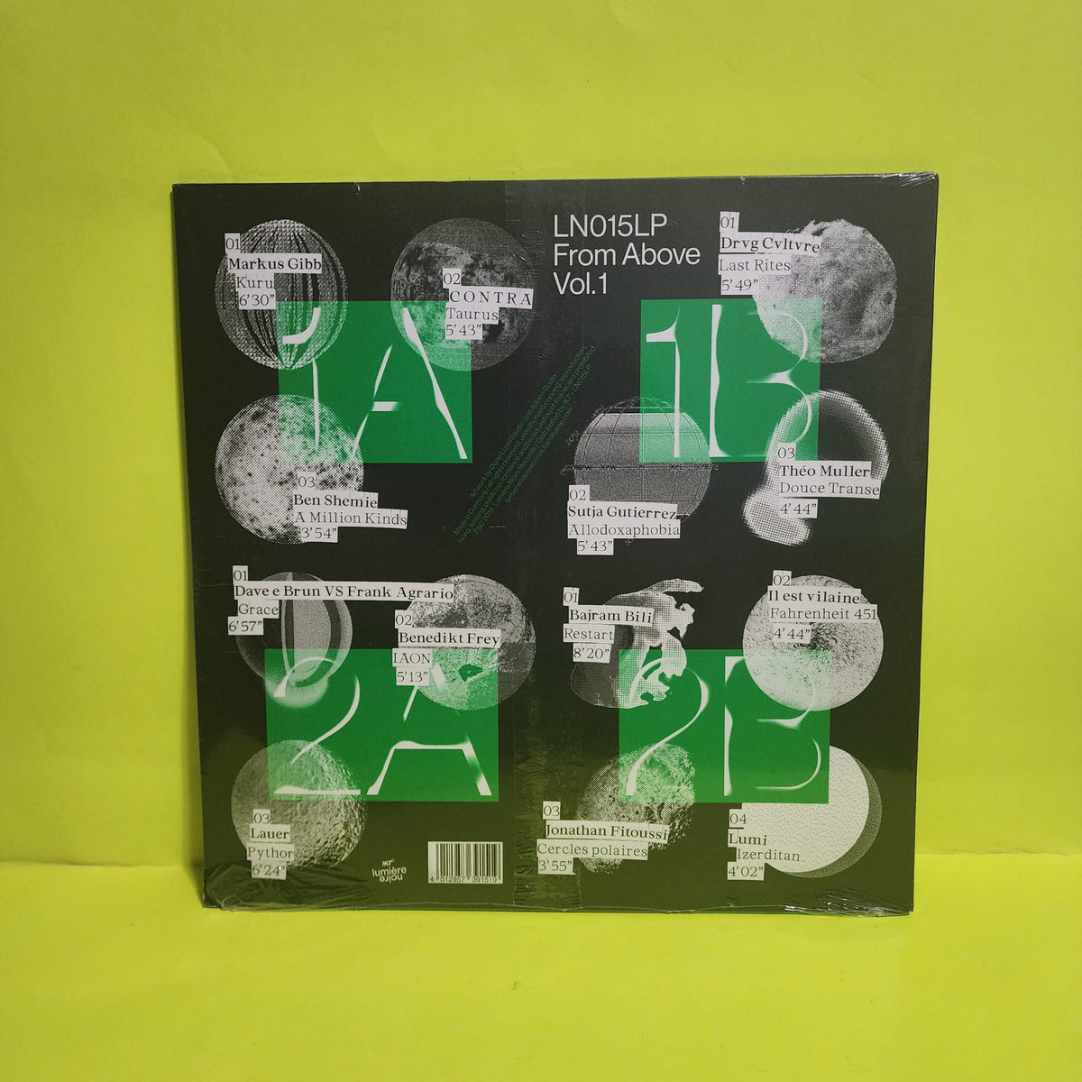 Various  - Lumiere Noire Presents From Above Vol.I - 2018 - LN015LP New - Sealed - Vinyl