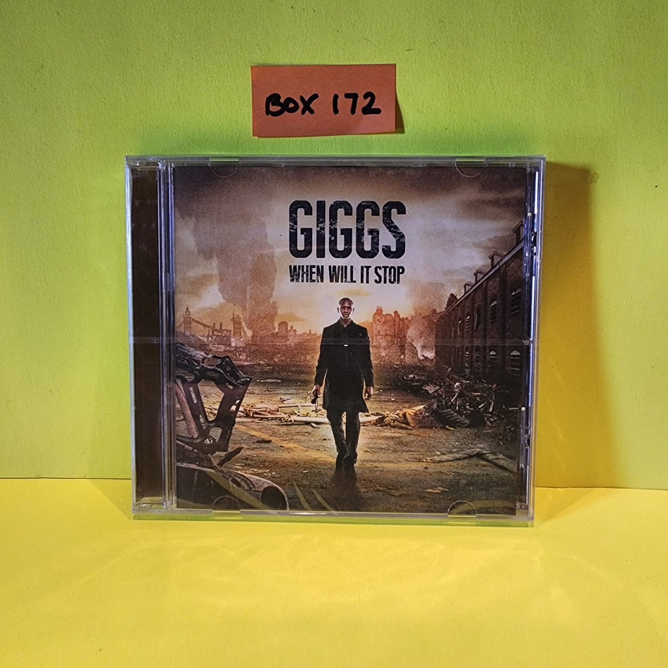 Giggs  - When Will It Stop - 2013 - XLCD621 New - Sealed - CDs