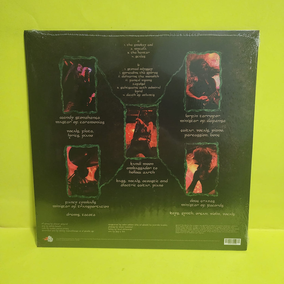 Glitter Wizard - Hollow Earth Tour - 2016 - HPS039 New - Sealed - Vinyl
