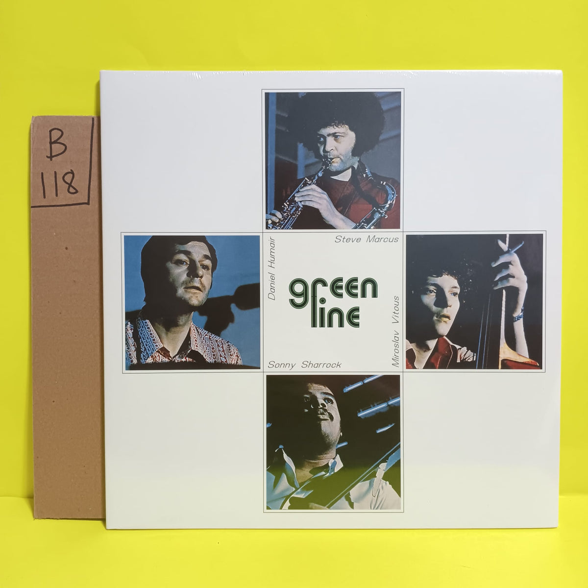 Steve Marcus, Miroslav Vitous, Sonny Sharrock, Daniel Humair - Green Line - 2024 - HE70007 New - Sealed - Vinyl
