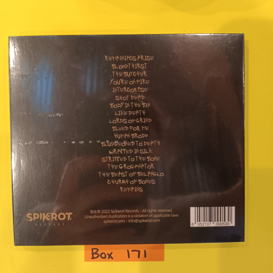 Remains - Grind 'Til Death - 2022 - SPK028CD New - Sealed - CDs