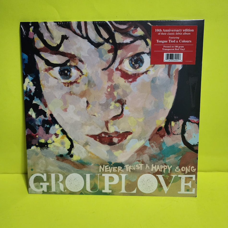 Grouplove - Never Trust A Happy Song  - 2022 - 075678640018 New - Sealed - Vinyl