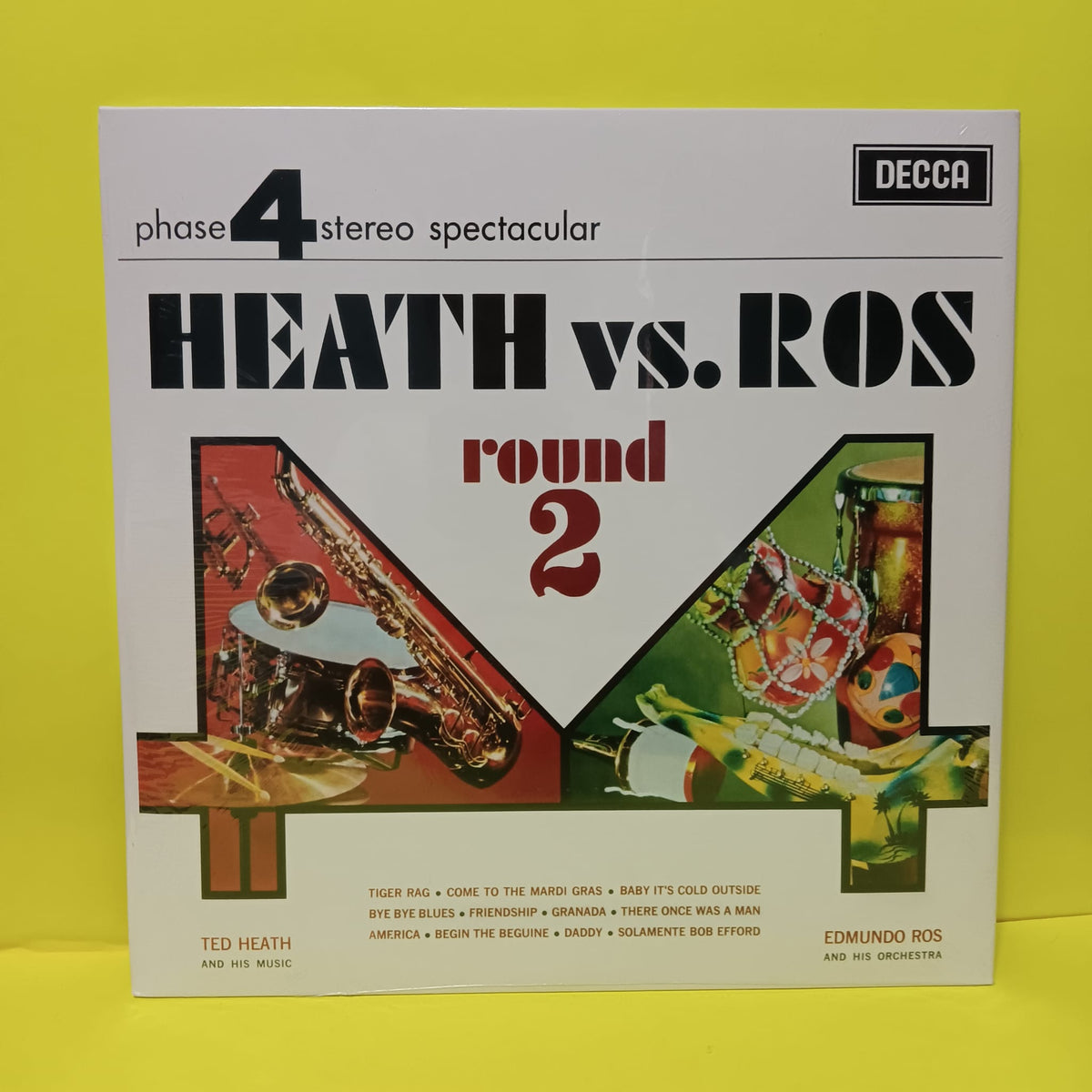Heath vs. Ros - Vols 1 & 2: Swing vs. Latin / Round 2 - 2016 - 483 1618 New - Sealed - Vinyl