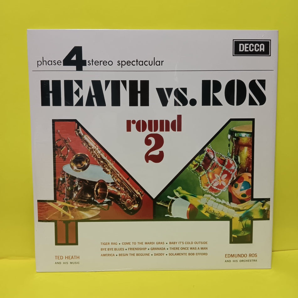 Heath vs. Ros - Vols 1 & 2: Swing vs. Latin / Round 2 - 2016 - 483 1618 New - Sealed - Vinyl